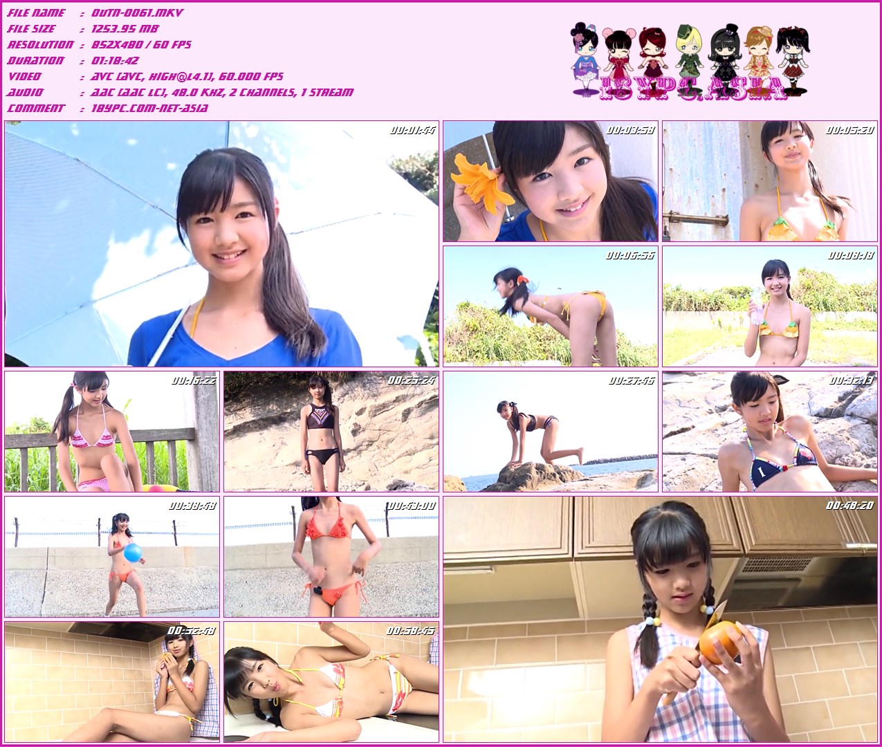 OUTN-0061 Miu Asahina 60f 渋谷区立原宿ファッション女学院 番外編 4,OUTN-0061 Miu Asahina DVD - 渋谷区立原宿ファッション女学院 番外編 ソロイメージ 朝日奈美海4 - 現役の人気アイドル達が出演する青春ドラマ「渋谷区立原宿ファッション女学院」からソログラビアイメージ発売!人気急上昇中の正統派美少女!『朝日奈美海』ちゃん最新作!見た目は大人びた美少女、はしゃいだり、笑顔の表情はまだあどけない青春真っ只中の女の子。成長真っ只中の今しか見れない美海ちゃんの魅力溢れる作品です!